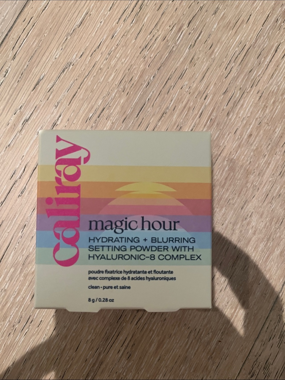 ColourPop Caliray Magic Hour Hydrating Blurring Setting Powder – Pink/Peach